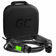 GREENCELL Ladekabel Elbil EV18 Typ1 5m 3.6kW 16A 1-FAS Sort IP55