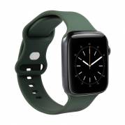 GEAR Watchband Silicone Apple Watch 42/44/45 olivengrøn