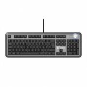 QPAD Gaming tastatur MK95 Nordic sort/grå