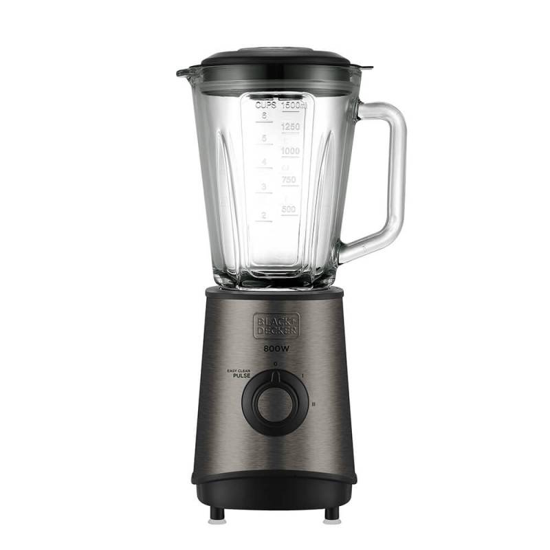 Black+Decker blender 800W i børstet stål