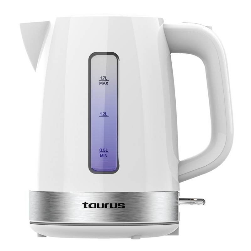 Taurus Aroa elkedel 2200W 1,7 liter hvid