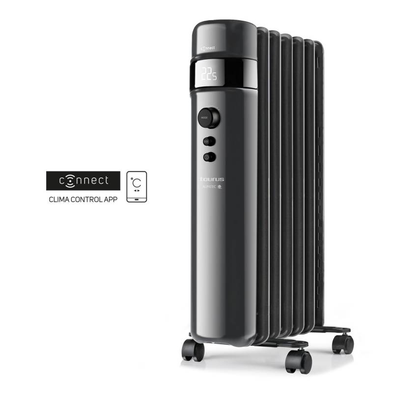 Taurus Agadir Connect 1500 Olieradiator 1500W sort