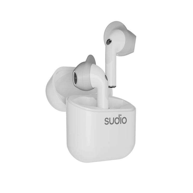 SUDIO Hovedtelefon NIO True trådløs In-Ear Hvid Mic