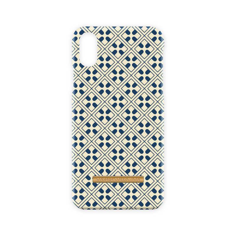 ONSALA COLLECTION Mobil Cover Soft Blue Marocco iPhone X/XS