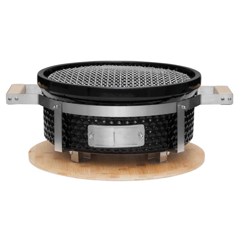 Mustang Hibachi trækulsgrill Ø30cm sort
