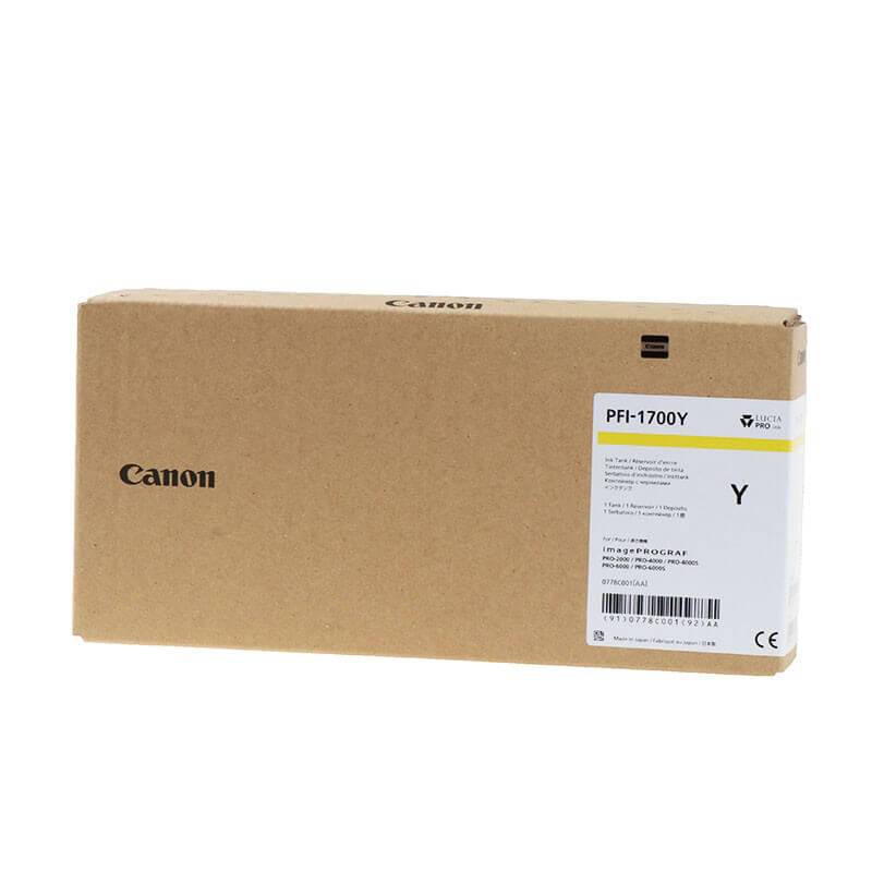 CANON Ink 0778C001 PFI-1700 Yellow