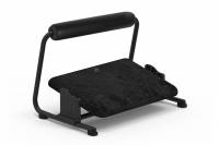 Twin ergonomisk fodst&oslash;tte med varme sort