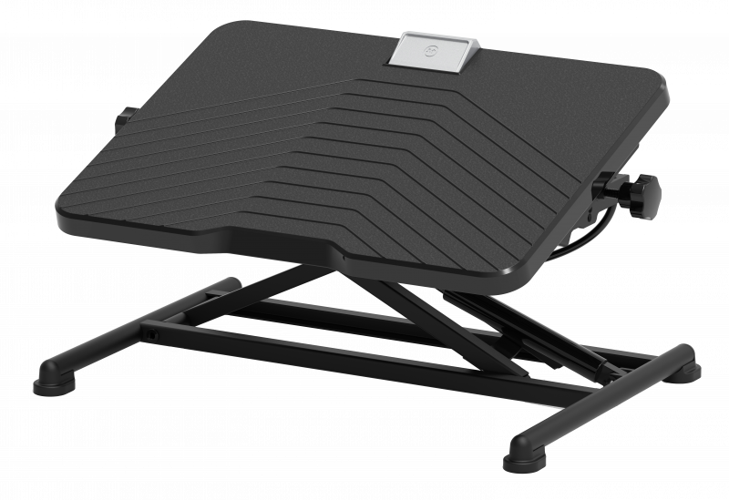 Twin Pro Gas Lift fodstøtte sort