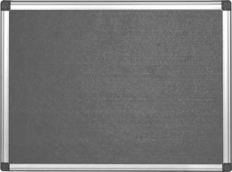 Twin filt opslagstavle 120x90cm gr&aring;