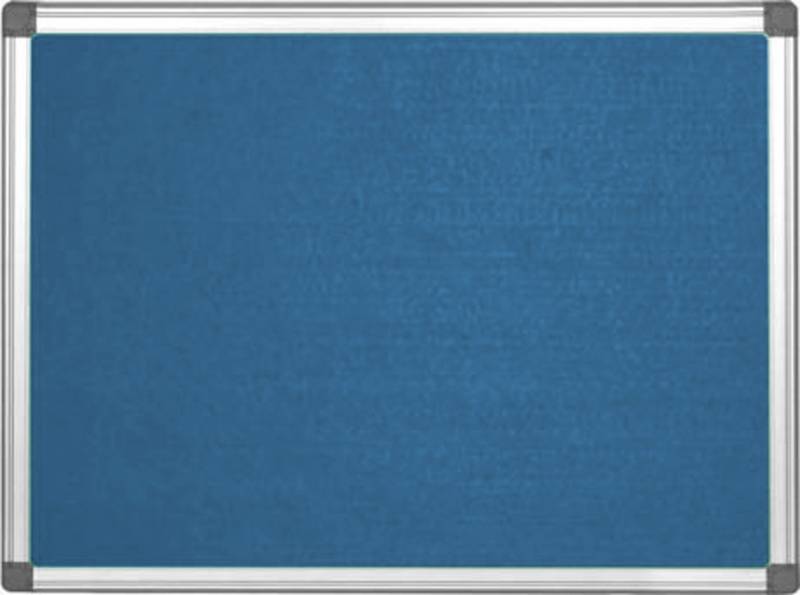 Twin filt opslagstavle 120x90cm bl&aring;