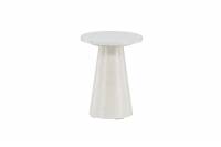 Lanzo sidebord &Oslash;35cm MDF hvid