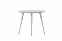 Plaza b&oslash;rnebord &Oslash;60cm MDF beige