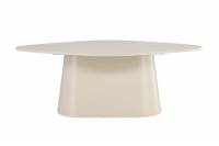 Diamond ovalt spisebord 210x110cm MDF beige