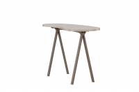 Holmestrand h&oslash;jbord 115x50x75cm beige