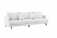Sofia sofa 3-personers i beige stof