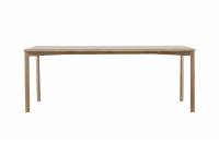 Damonspisebord 200x90cm MDF natur