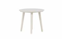 Lina sidebord &Oslash;40cm aluminium beige