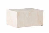 York sofabord 80x60x40cm MDF gul