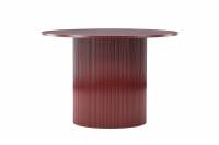 Lenox rundt spisebord &Oslash;110cm MDF r&oslash;d