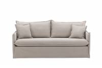 Nova sofa 3-personers Polyester/Linen lys brun