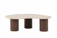 Megg sofabord 130x78cm MDF beige