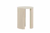 Bristol sidebord &Oslash;40cm MDF hvid