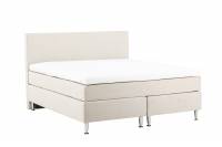 Toledo dobbeltseng med gavl 180x200cm beige