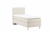 Toledo enkeltseng med gavl 90x200cm beige