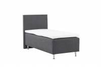 Mesa enkeltseng med gavl 90x200cm m&oslash;rkegr&aring;