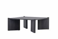 Rogaland sofabord 100x100cm sort