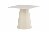 Lanzi spisebord 80x80cm MDF beige
