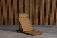 Ellie lounge solstol i rattan brun