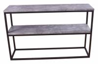 Rise Double sidebord 110x30cm MDF sort