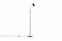 Lina gulvlampe 150cm st&aring;l sort