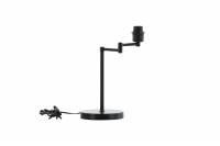 Virro bordlampe 41,5cm st&aring;l sort