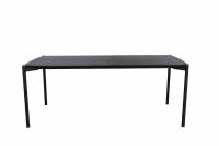 Pelle spisebord 190x60cm MDF sort