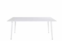 Polar spisebord 180x90cm MDF hvid