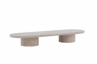 Narvik sofabord 190x60 cm beige MDF