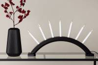 Kebnekaise bordlampe 55x34cm fyrretr&aelig; sort