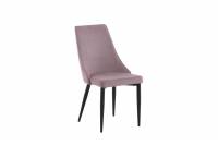 Leone spisebordsstol i gammelrosa manchester