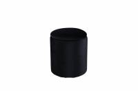 Limpen puf &Oslash;32cm i polyester sort