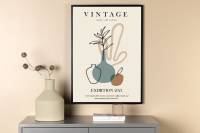 Plakat Vintage 50x70cm beige