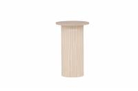 Bianca sidebord &Oslash;40cm MDF natur