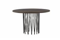 Stone rundt spisebord &Oslash;120cm MDF brun