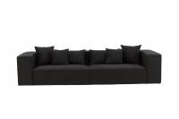 Gillholmen sofa 3-personers sort boucle