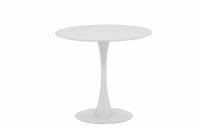 Hamden spisebord &Oslash;80cm MDF hvid