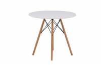 Danburi spisebord &Oslash;60cm MDF hvid