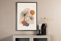 Plakat Wonderland 50x70cm beige