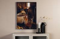Plakat Barrista 50x70cm med brun kaffestemning