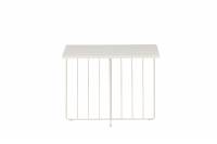 Dayton sofabord 60x60cm MDF hvid
